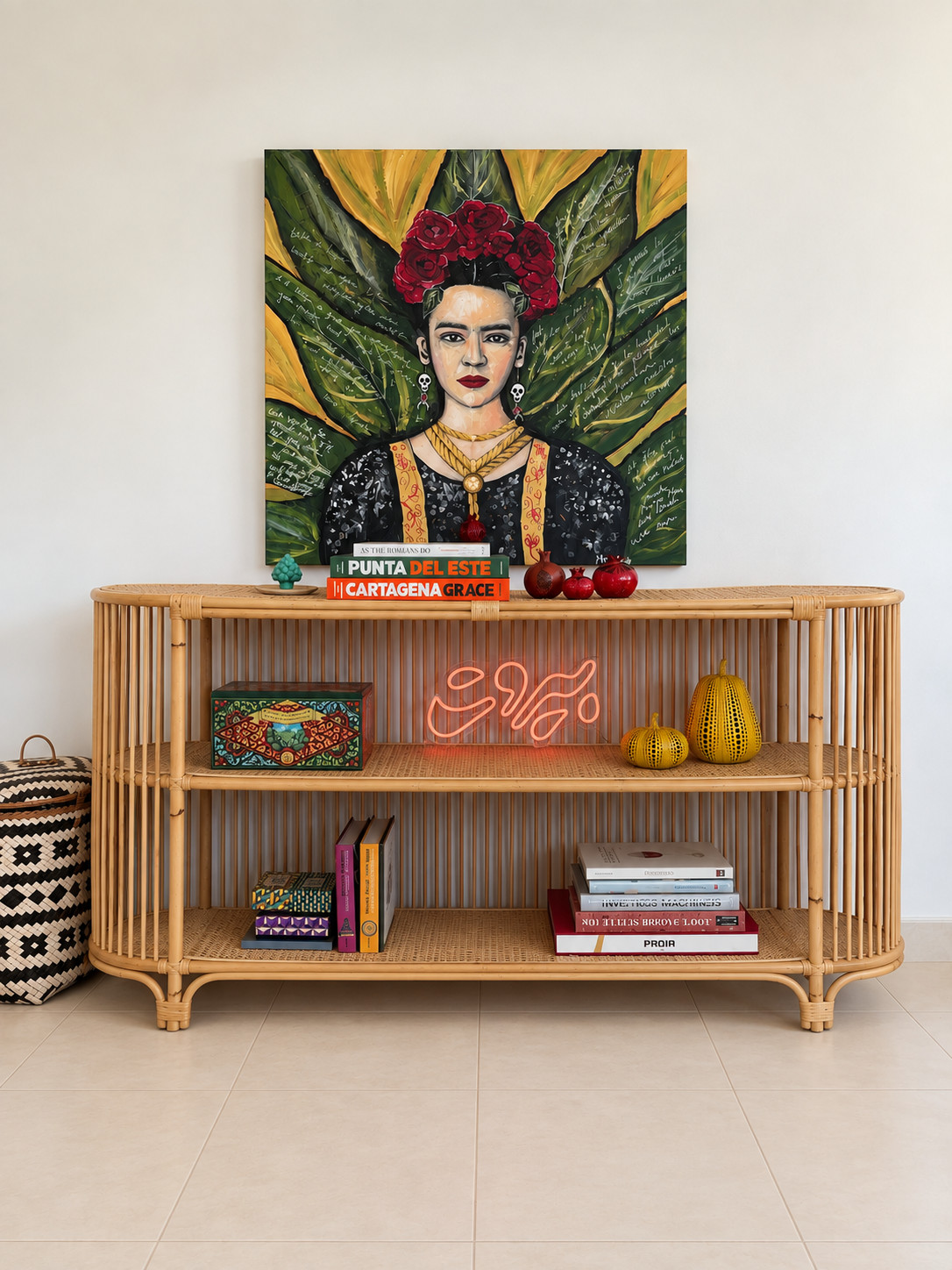 Frida console detail, Al Barsha Villa